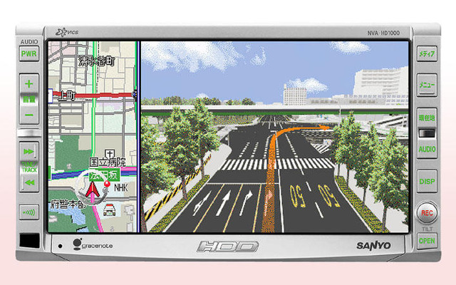 三洋電機、AV一体型ナビの新製品を7月に発売