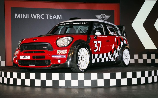 MINIクロスオーバーがベースのWRC（世界ラリー選手権）参戦マシン、MINI WRC