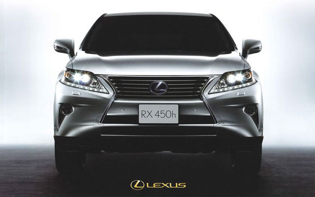 米国のレクサスファンサイト、『LEXUS ENTHUSIAST』が掲載した2013年モデルのレクサスRX