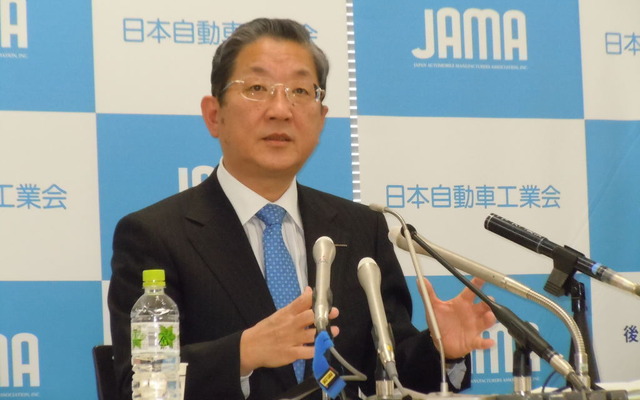 日本自動車工業会・志賀俊之会長