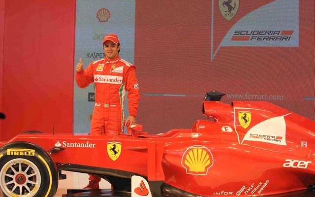 マッサ（フェラーリ。2月3日、F2012発表会）