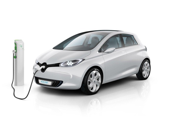 ルノーがパリモーターショー10に出品したコンセプトカー、ZOE