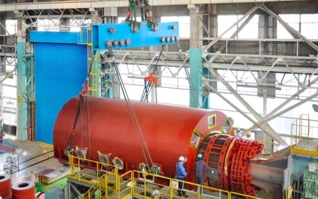 300MVA級タービン発電機
