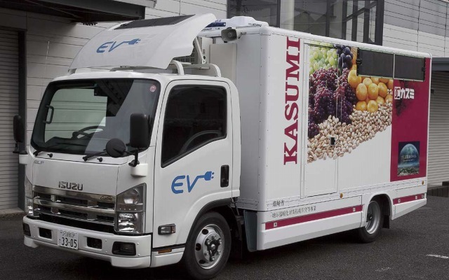東京アールアンドデー、国内初の電動移動販売車
