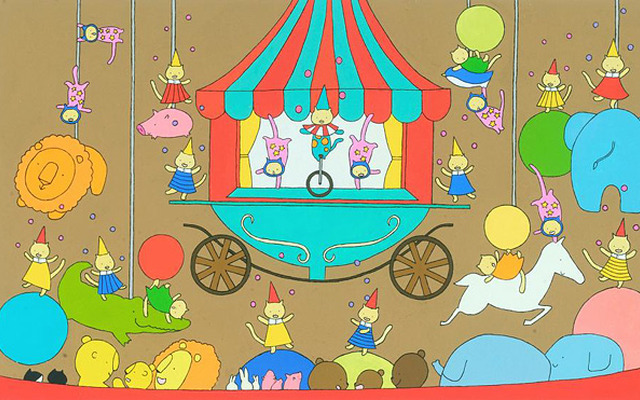 第28回ニッサン童話と絵本のグランプリ、絵本大賞作品：『ぴっちとりた まよなかのサーカス』