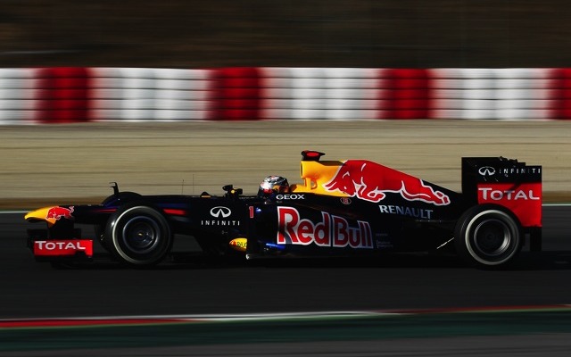 ベッテル、レッドブルRB8