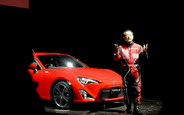 トヨタ自動車豊田章男社長（トヨタ86発表会）