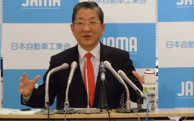 日本自動車工業会・志賀俊之会長