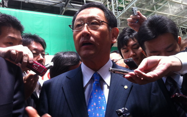 トヨタ自動車・豊田章男社長