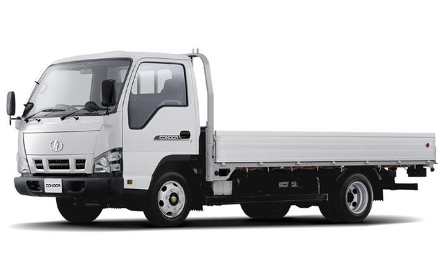 日産ディーゼル・コンドル、新短期排ガス規制クリアと4ッ星認定