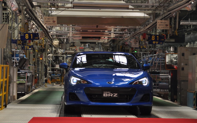 BRZ/86ラインオフ式