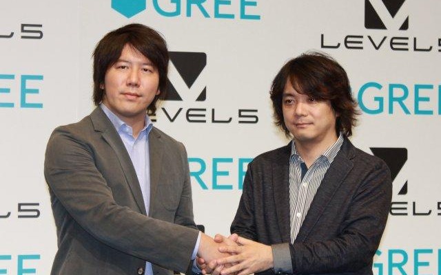 グリー×レベルファイブ、業務提携による共同記者発表会 ― 日野社長「しっかり作品が楽しめれば、それはゲーム業界」  