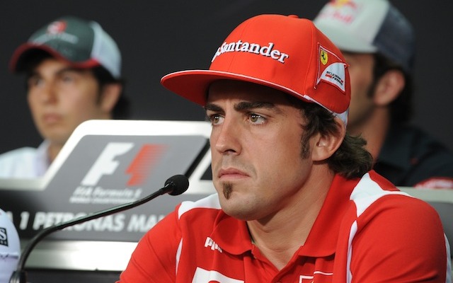 アロンソ（フェラーリ。F1マレーシアGP）
