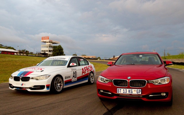 南アフリカで発表された新型BMW3シリーズのレーシングカー