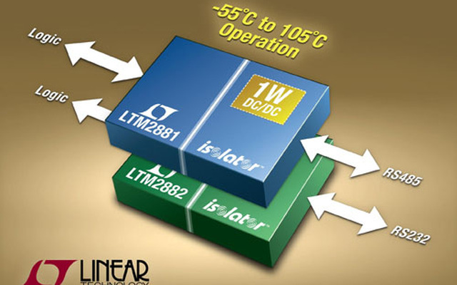 リニアテクノロジー、絶縁型μModuleトランシーバ