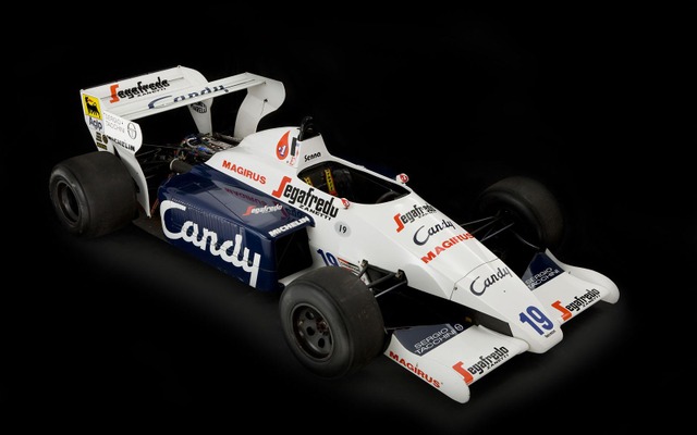 アイルトン・セナが1984年、F1デビューの年に乗ったF1マシン、トールマンTG184-2