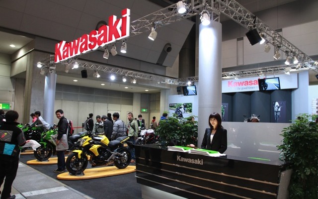 東京モーターサイクルショー12 カワサキブース