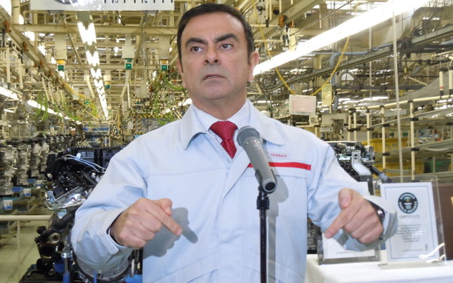 日産自動車カルロス・ゴーン社長