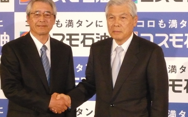 右が木村社長、左が森川新社長