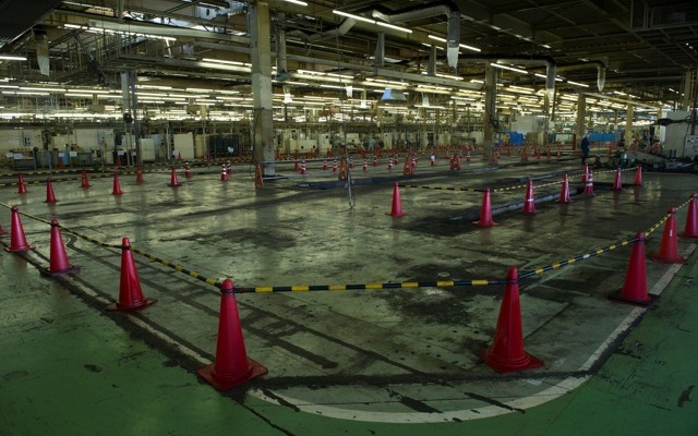 日産いわき工場（3月26日）