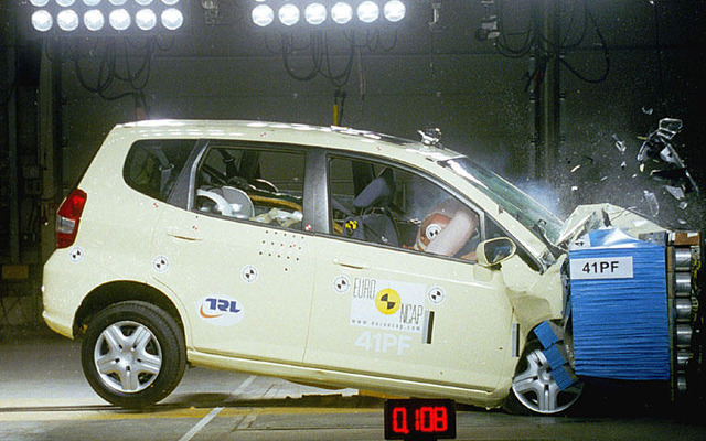 【ユーロNCAP】最新衝突テスト---乗員保護5つ星は8車種