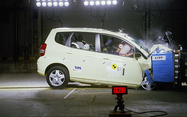 【ユーロNCAP】ホンダ・ジャズがクラス初、歩行者保護で3スター