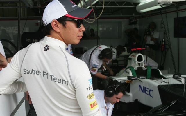 小林可夢偉（ザウバー、2012年F1オーストラリアGP）