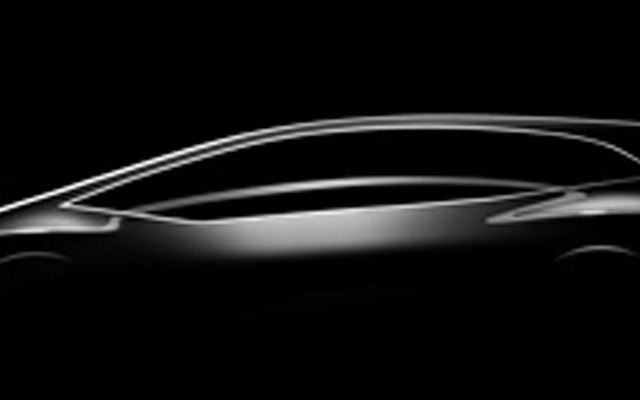 ホンダが北京モーターショー12で初公開するコンセプトカーの予告スケッチ