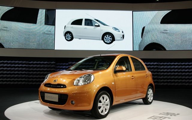 前回の北京モーターショー10に出品された日産マーチ（参考画像）