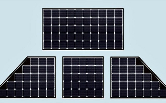 三菱電機の単結晶無鉛はんだ太陽電池モジュール212Wシリーズ
