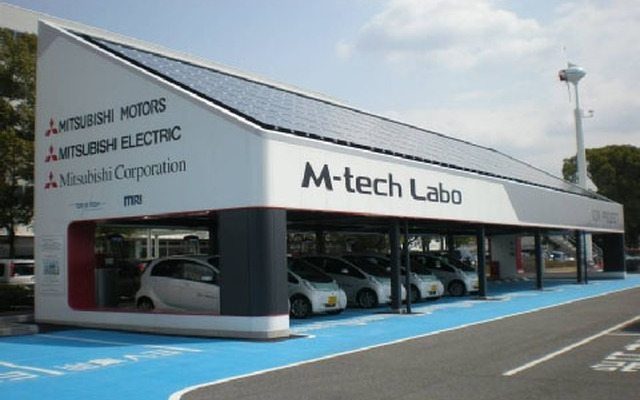 三菱自動車 M-tech Laboの外観