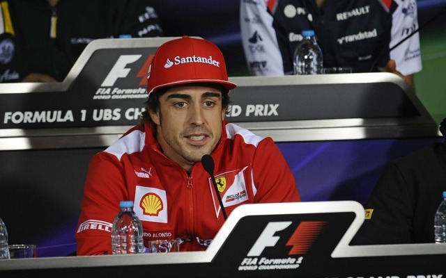 アロンソ（フェラーリ、F1中国GP）