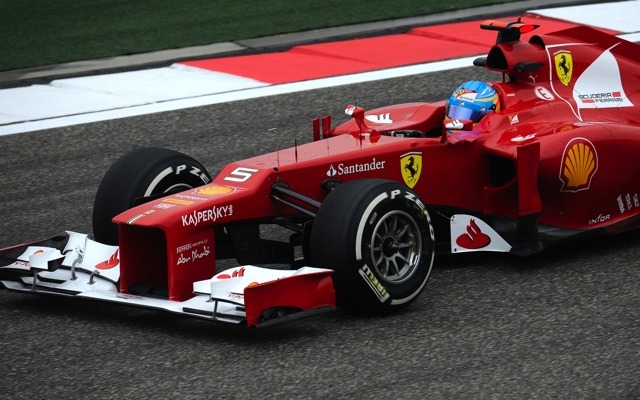 アロンソ（フェラーリ。4月13日、F1中国GP）