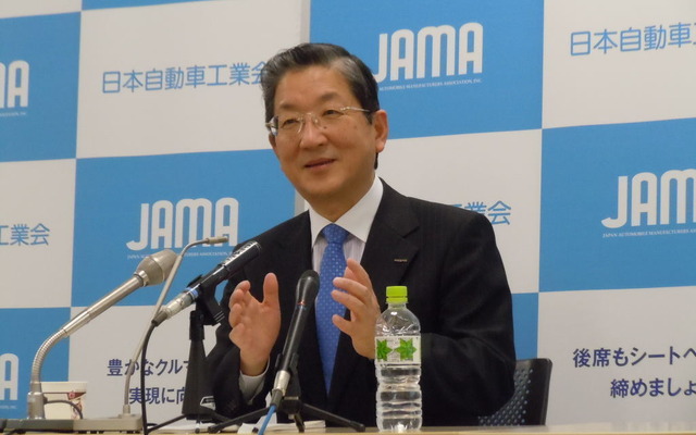 日本自動車工業会・志賀俊之会長