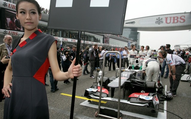 小林可夢偉（ザウバー。4月15日、F1中国GP）