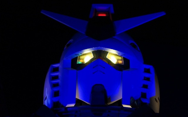 東京・お台場に登場した実物大ガンダム