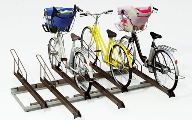 ダイケン スライド式自転車ラックの高強度タイプ「SR-SW型」