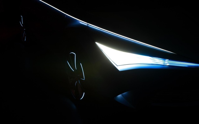 トヨタ自動車が北京モーターショー12で初公開するコンセプトカーのティーザー画像
