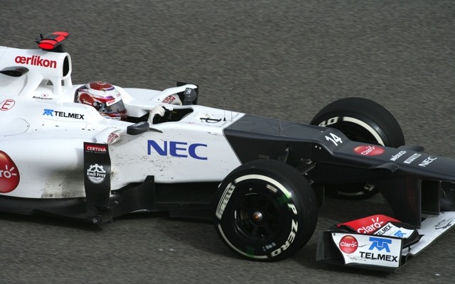 小林可夢偉（ザウバー、F1バーレーンGP決勝）