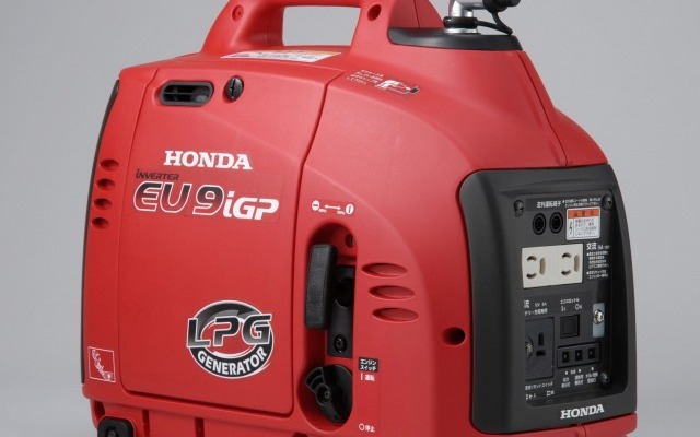 ホンダ プロパンガス仕様ポータブル発電機