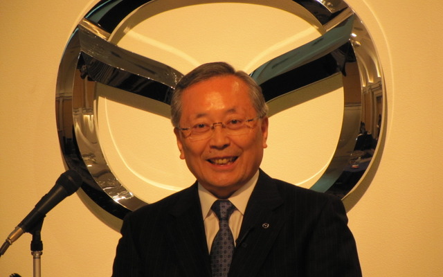 マツダ2012年3月期決算　山内孝社長