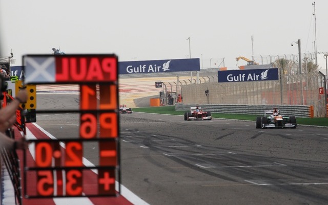 ディレスタ（フォースインディア、F1バーレーンGP）