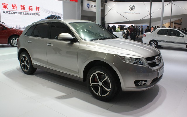 衆泰汽車のSUVコンセプトカー、T600（北京モーターショー12）