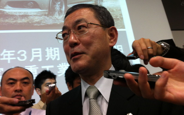 富士重工業・吉永泰之社長