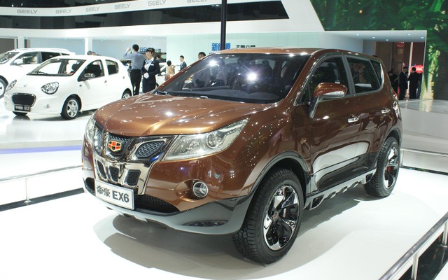 吉利汽車の小型SUVコンセプトカー、EMGRAND EX6（北京モーターショー12）