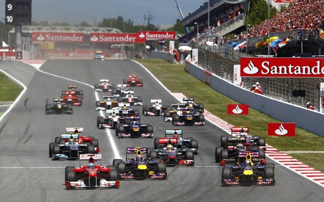 F1スペインGP（2011年開催の様子）