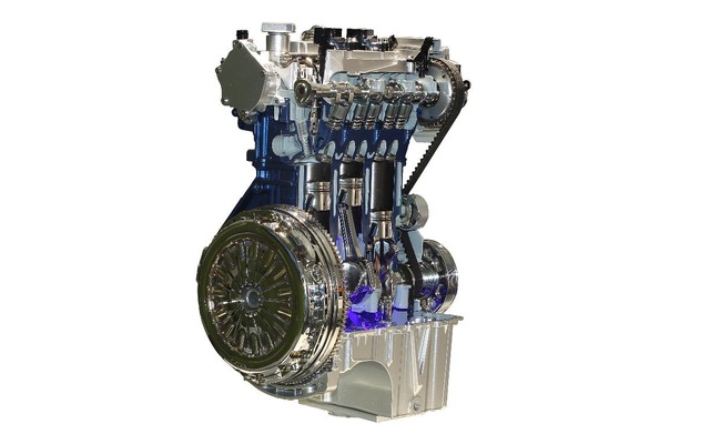 排気量1.0リットルの3気筒直噴ガソリンターボエンジン、1.0エコブースト