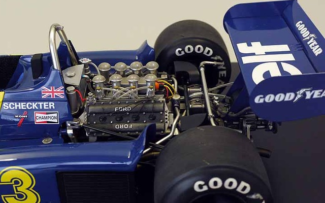 35万7000円（税込）の「ティレルP34」8分の1スケールミニカー