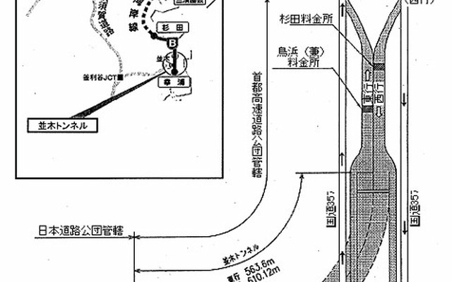 トンネルを水浸しにするため、首都高夜間通行止め