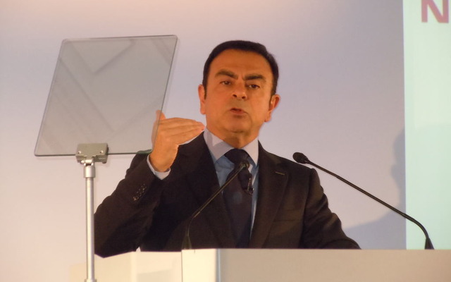 日産自動車カルロス・ゴーン社長